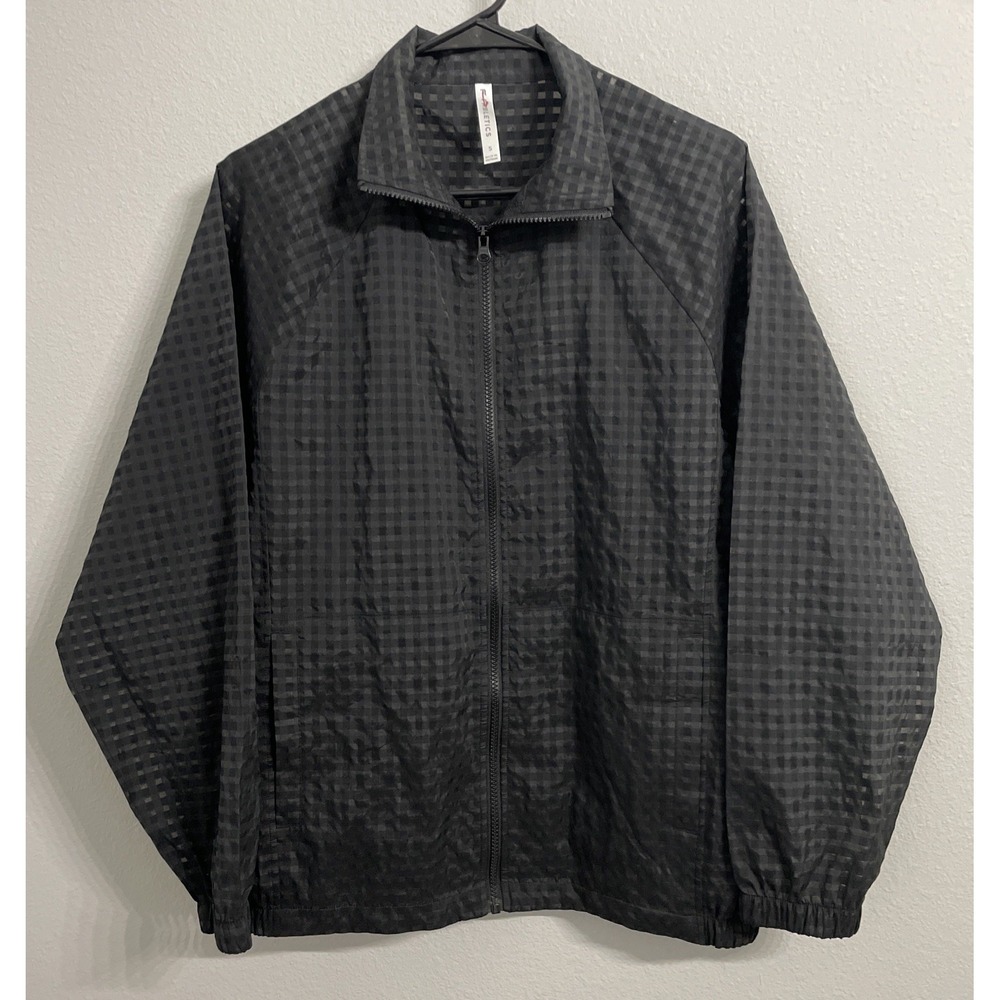 Fabletics Cleo Jacket Womens Small Black Sporty Lightweight‎ Full Zip